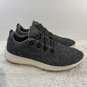 Allbirds Wool Runner Mizzle Mens Sz 13 Black Gray Athletic Running Sneaker Shoes